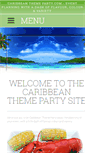 Mobile Screenshot of caribbeanthemeparty.com