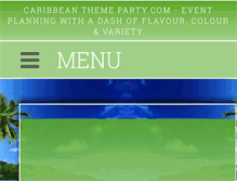 Tablet Screenshot of caribbeanthemeparty.com